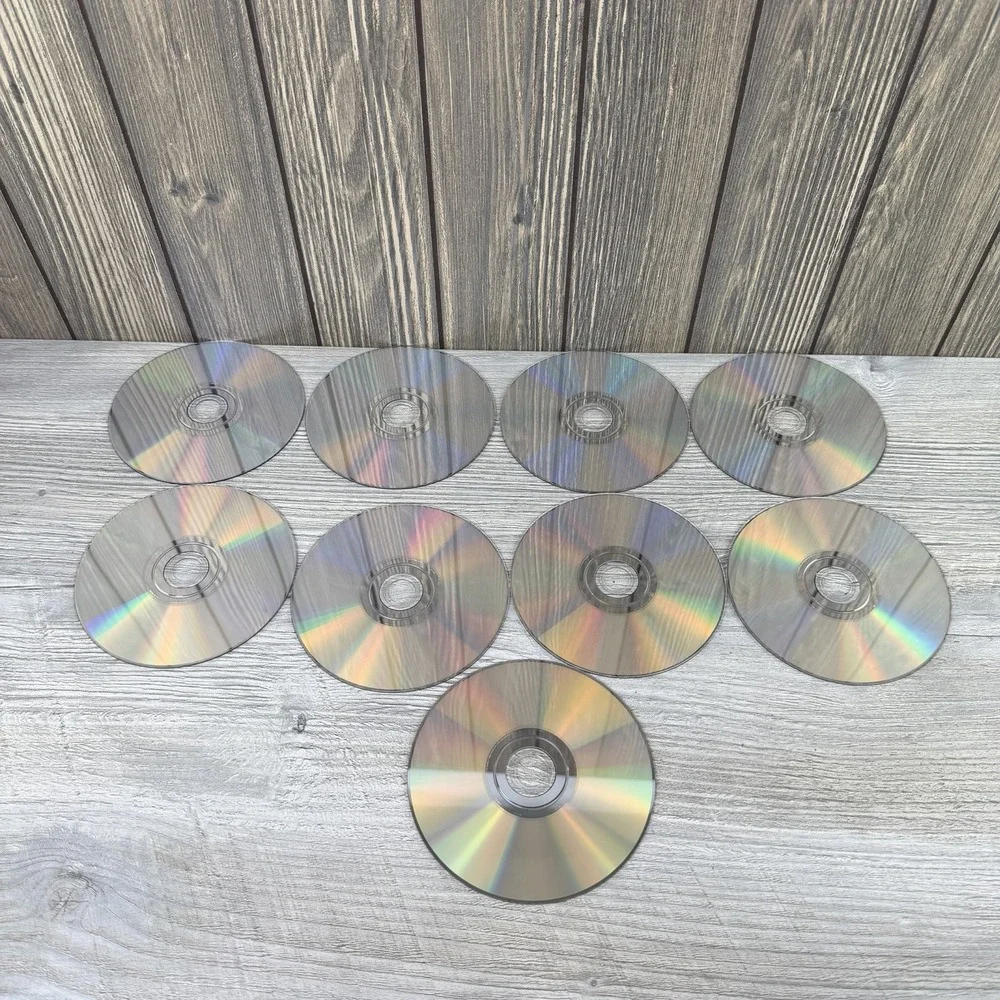 Nintendo Wii - Lot of 9 - Disc Only! Tested Working